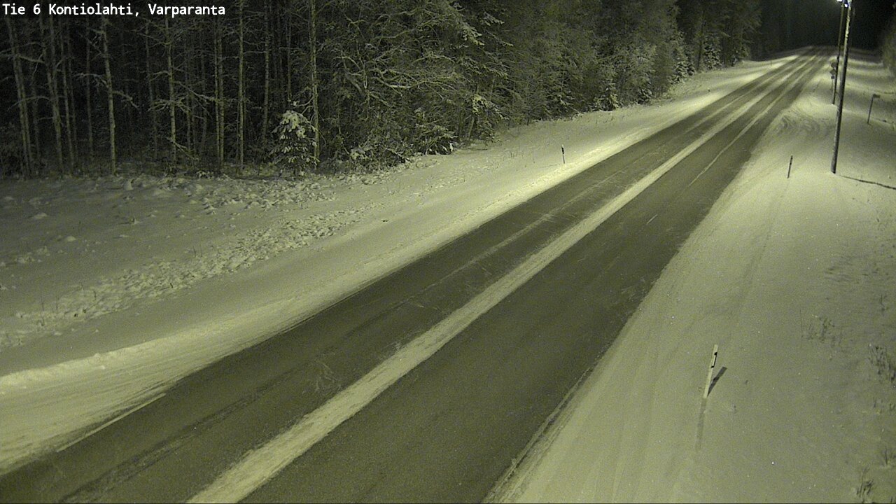 Kelikamerat Kuva Tie 6 Kontiolahti, Varpara, Kontiolahti, Pohjois-Karjala