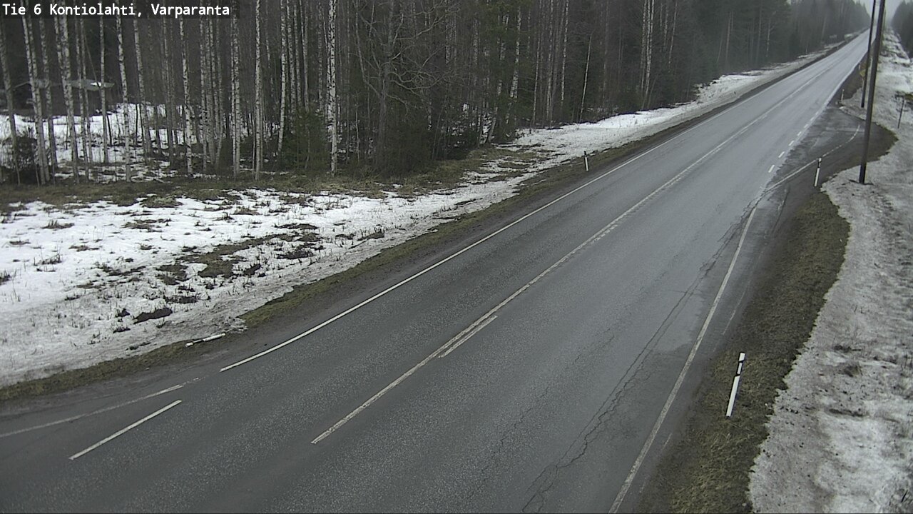 Kelikamerat Kuva Tie 6 Kontiolahti, Varpara, Kontiolahti, Pohjois-Karjala