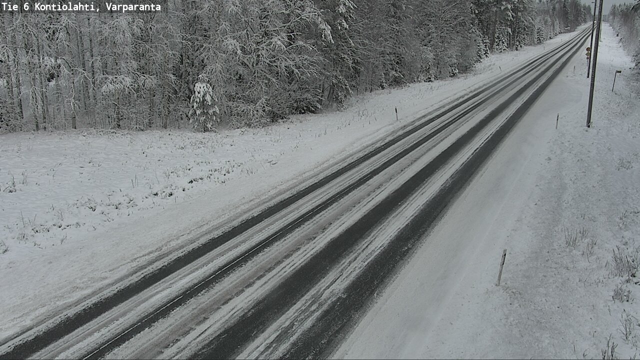 Kelikamerat Kuva Tie 6 Kontiolahti, Varpara, Kontiolahti, Pohjois-Karjala