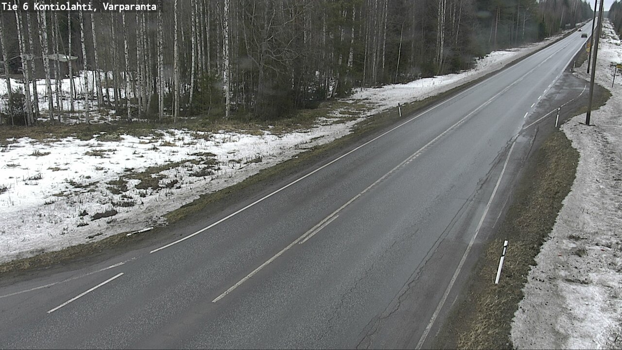Kelikamerat Kuva Tie 6 Kontiolahti, Varpara, Kontiolahti, Pohjois-Karjala