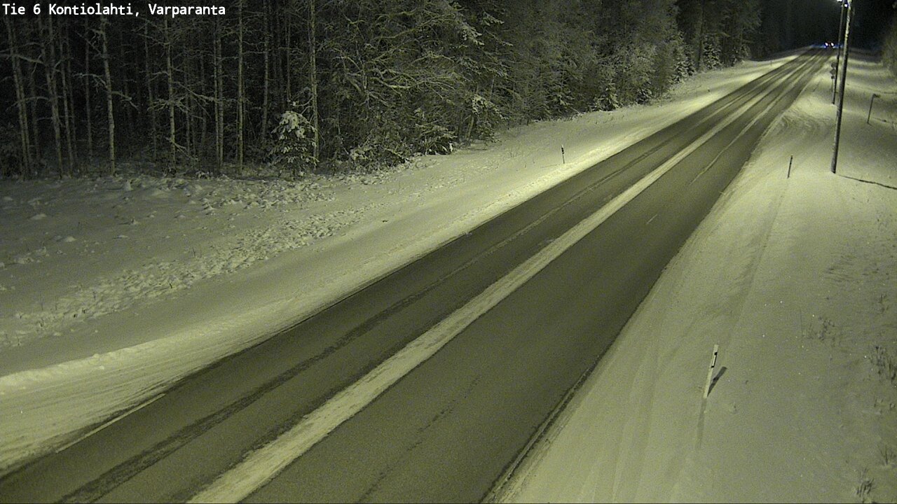 Kelikamerat Kuva Tie 6 Kontiolahti, Varpara, Kontiolahti, Pohjois-Karjala