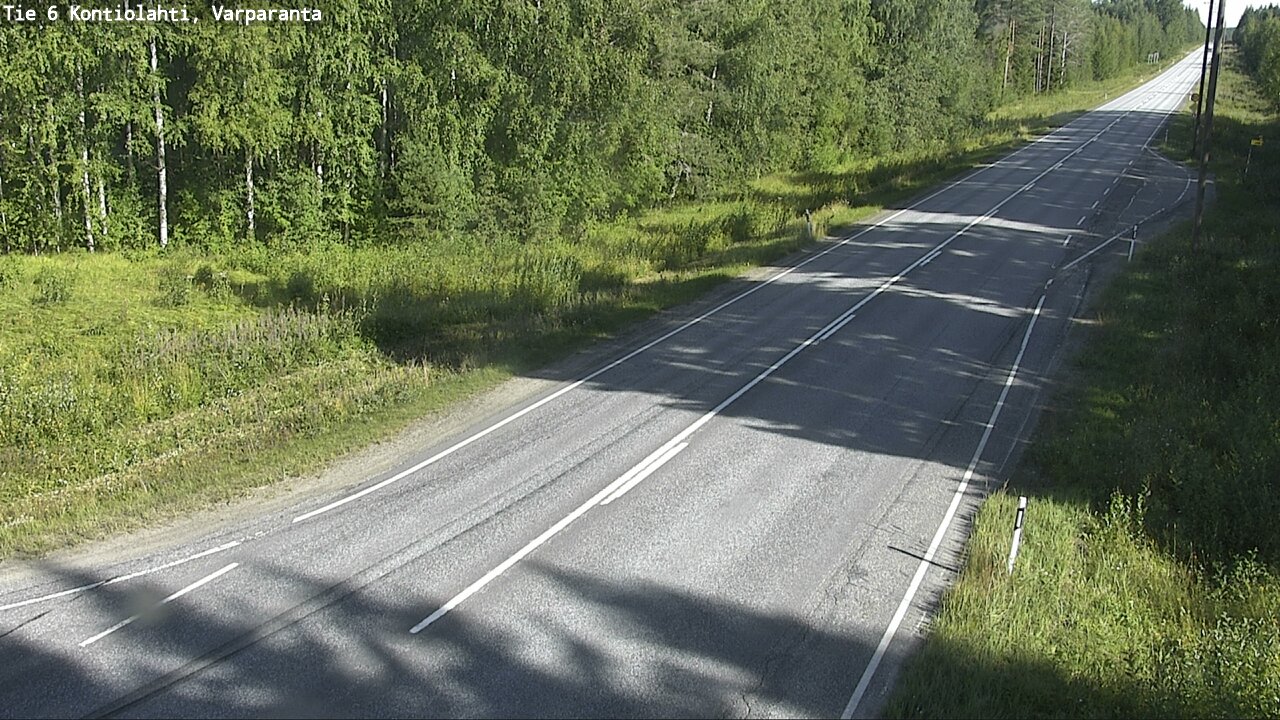 Kelikamerat Kuva Tie 6 Kontiolahti, Varpara, Kontiolahti, Pohjois-Karjala