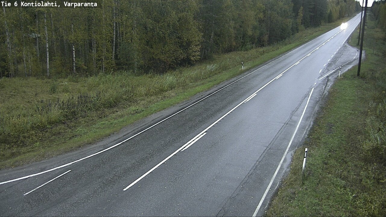 Weather Camera Image Road 6 Kontiolahti, Varparanta, Kontiolahti, Pohjois-Karjala