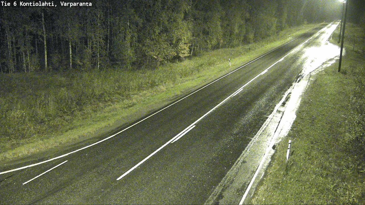Weather Camera Image Road 6 Kontiolahti, Varparanta, Kontiolahti, Pohjois-Karjala