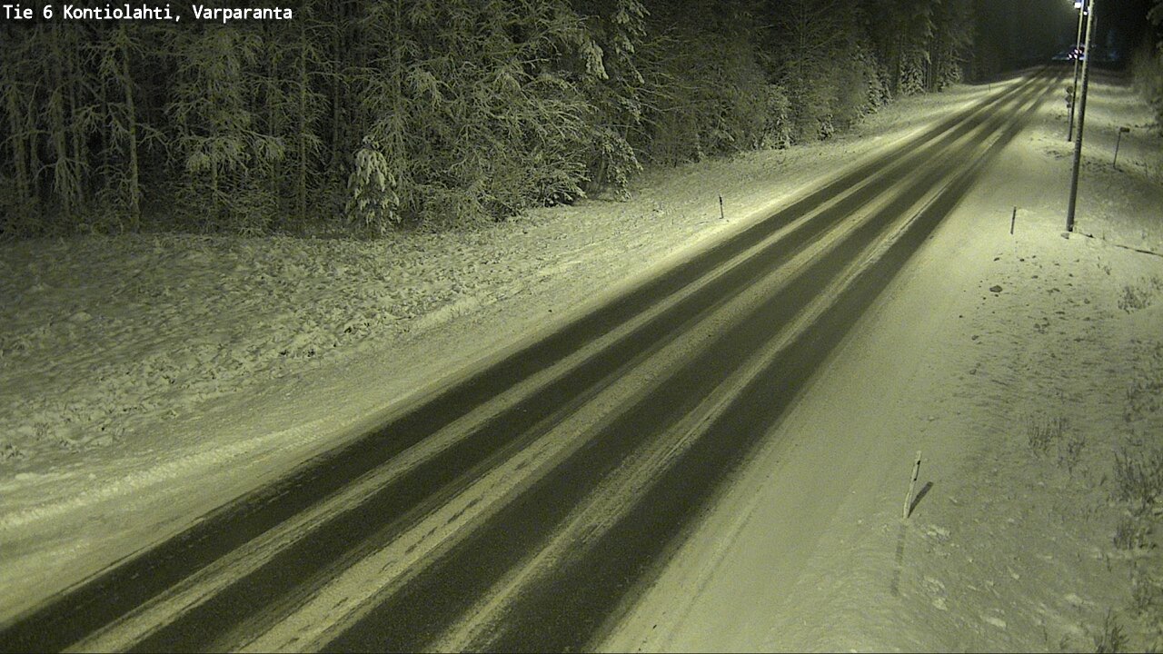 Kelikamerat Kuva Tie 6 Kontiolahti, Varpara, Kontiolahti, Pohjois-Karjala