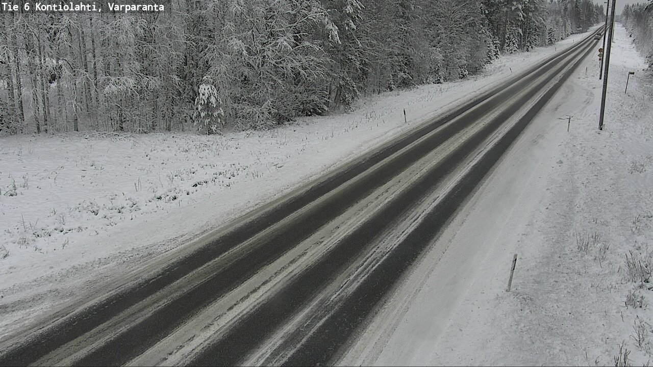 Kelikamerat Kuva Tie 6 Kontiolahti, Varpara, Kontiolahti, Pohjois-Karjala