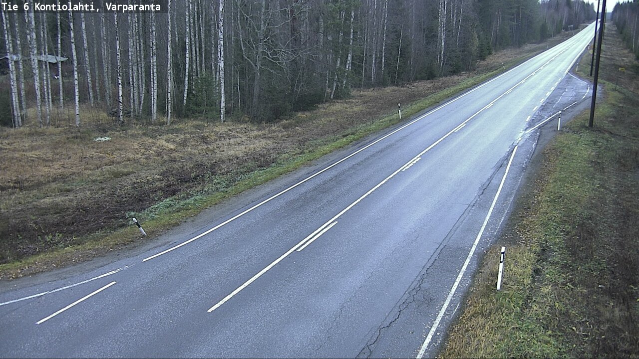 Kelikamerat Kuva Tie 6 Kontiolahti, Varpara, Kontiolahti, Pohjois-Karjala