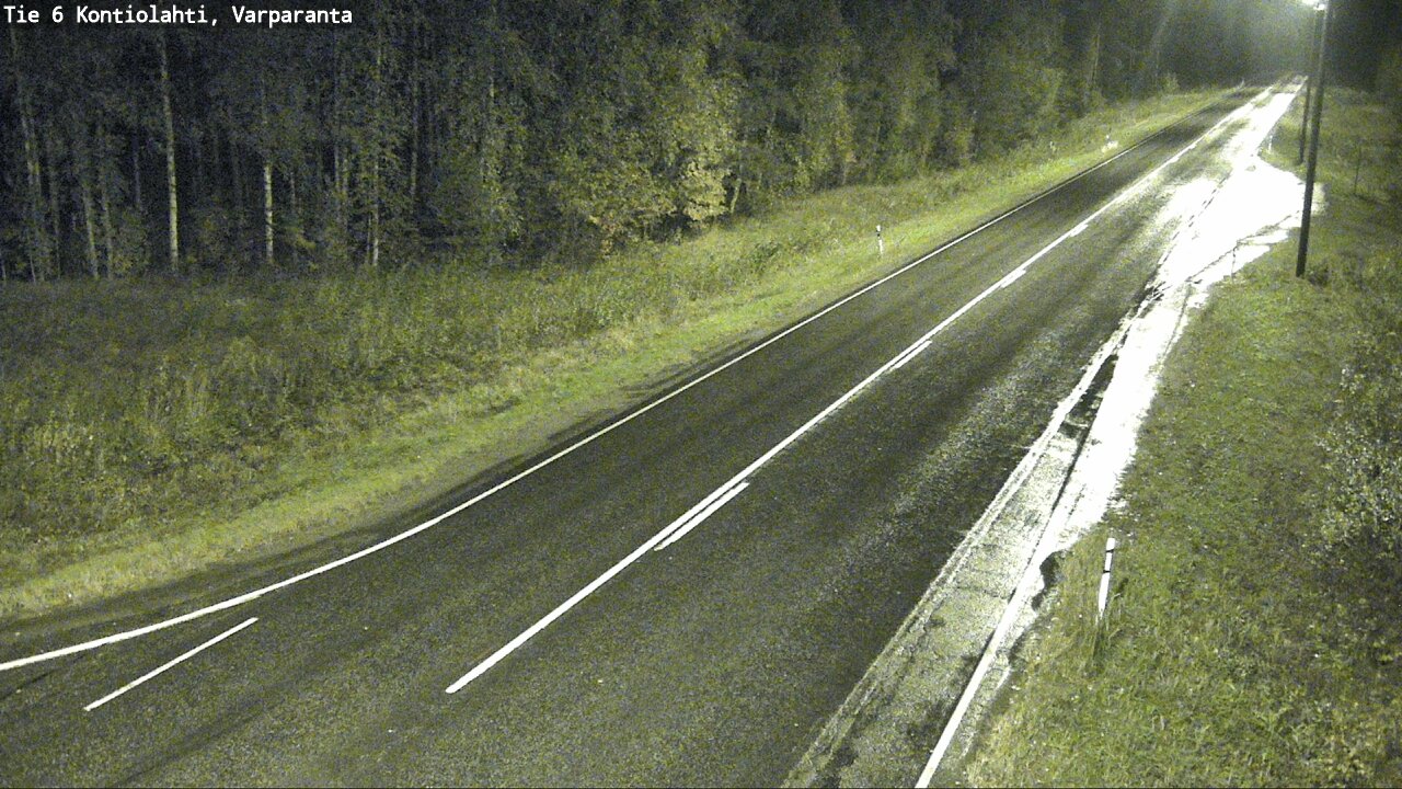 Weather Camera Image Road 6 Kontiolahti, Varparanta, Kontiolahti, Pohjois-Karjala