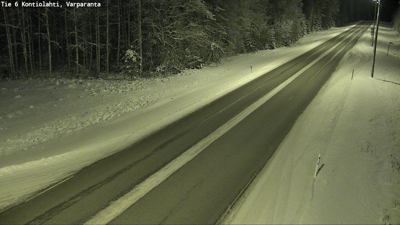 Kelikamerat Kuva Tie 6 Kontiolahti, Varpara, Kontiolahti, Pohjois-Karjala