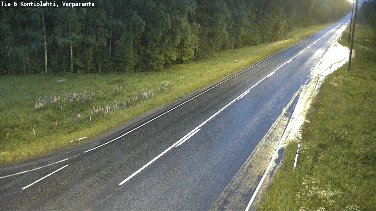 Kelikamerat Kuva Tie 6 Kontiolahti, Varpara, Kontiolahti, Pohjois-Karjala