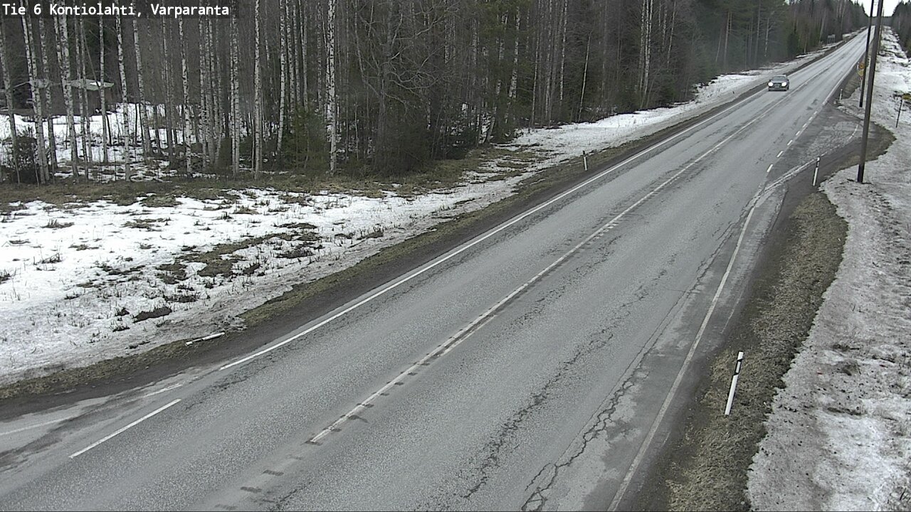 Kelikamerat Kuva Tie 6 Kontiolahti, Varpara, Kontiolahti, Pohjois-Karjala