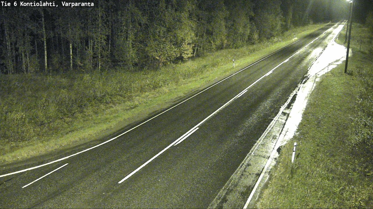 Weather Camera Image Road 6 Kontiolahti, Varparanta, Kontiolahti, Pohjois-Karjala