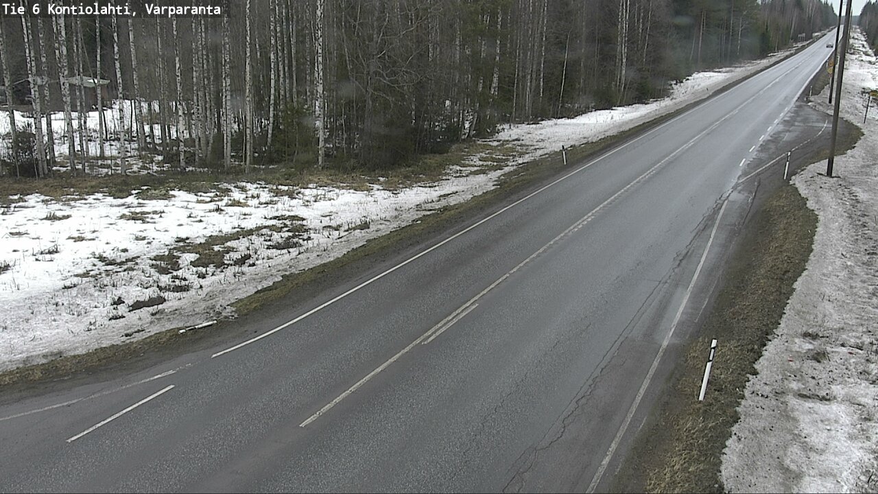 Kelikamerat Kuva Tie 6 Kontiolahti, Varpara, Kontiolahti, Pohjois-Karjala