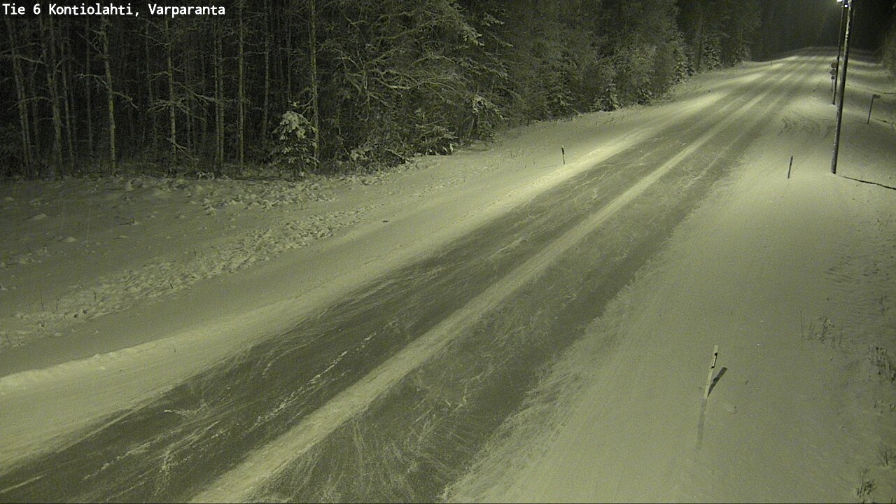 Kelikamerat Kuva Tie 6 Kontiolahti, Varpara, Kontiolahti, Pohjois-Karjala