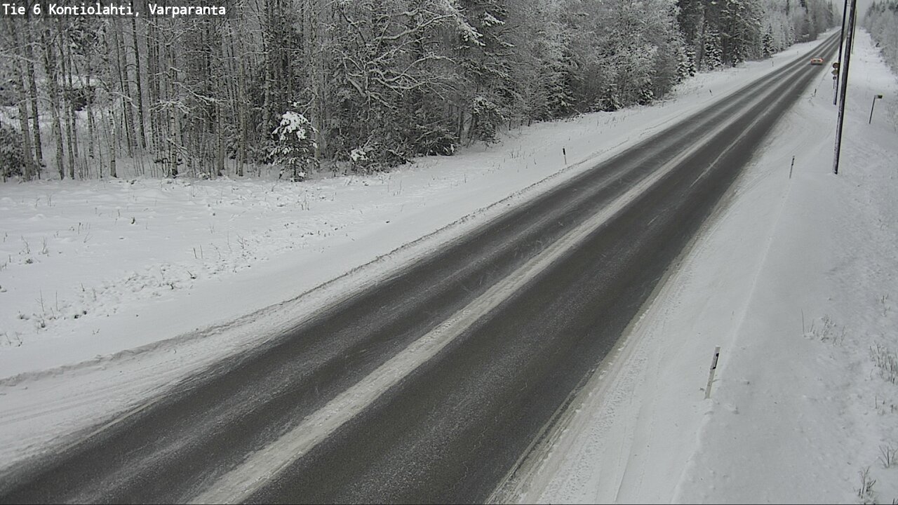 Kelikamerat Kuva Tie 6 Kontiolahti, Varpara, Kontiolahti, Pohjois-Karjala