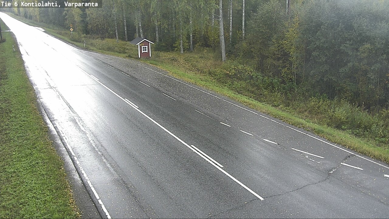 Weather Camera Image Väg 6 Kontiolax, Varparanta, Kontiolahti, Pohjois-Karjala