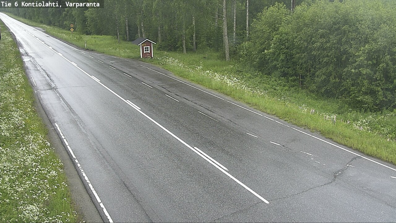 Kelikamerat Kuva Tie 6 Kontiolahti, Varpara, Kontiolahti, Pohjois-Karjala
