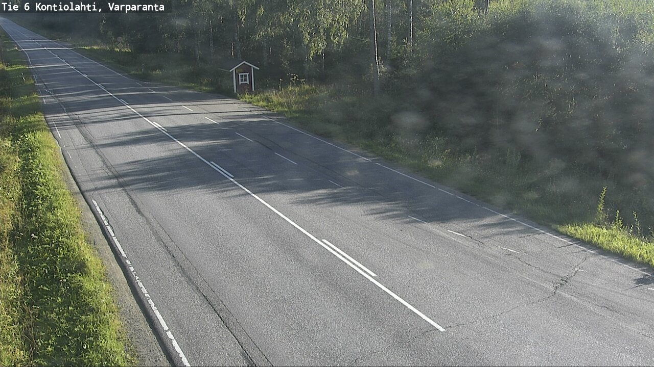 Weather Camera Image Road 6 Kontiolahti, Varparanta, Kontiolahti, Pohjois-Karjala