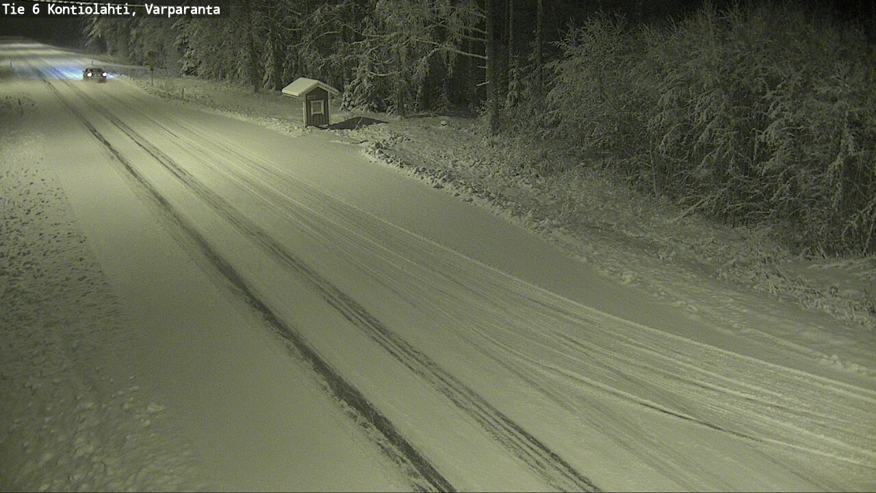 Kelikamerat Kuva Tie 6 Kontiolahti, Varpara, Kontiolahti, Pohjois-Karjala