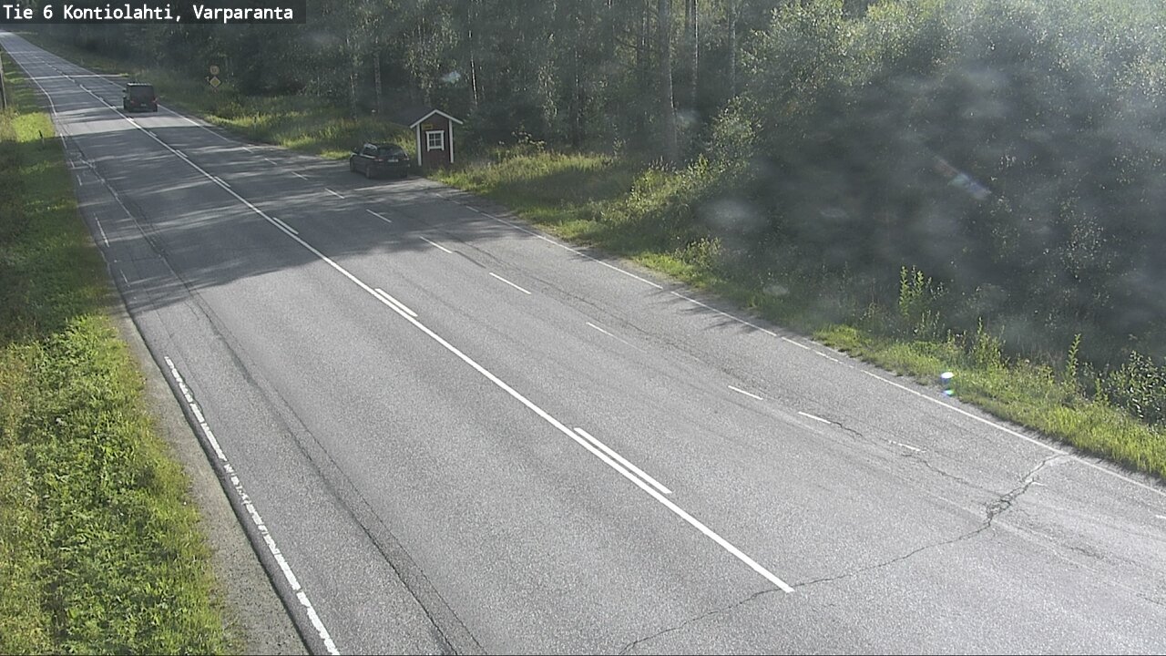 Weather Camera Image Road 6 Kontiolahti, Varparanta, Kontiolahti, Pohjois-Karjala