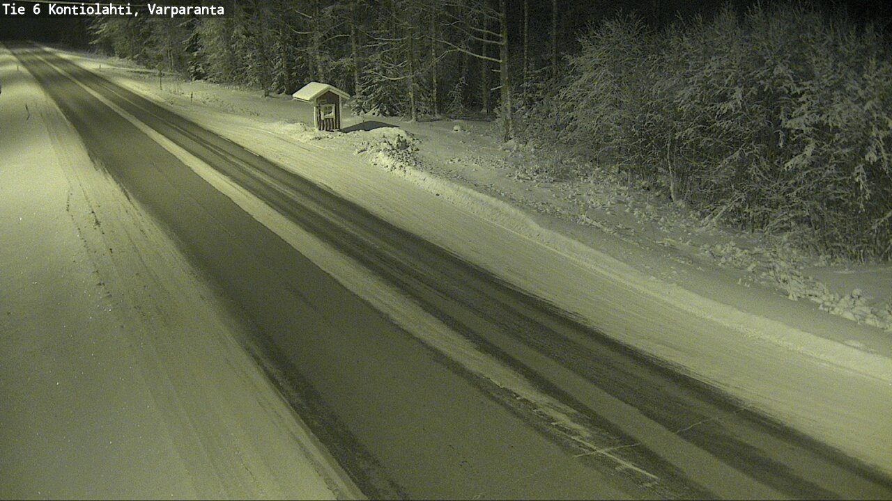 Kelikamerat Kuva Tie 6 Kontiolahti, Varpara, Kontiolahti, Pohjois-Karjala