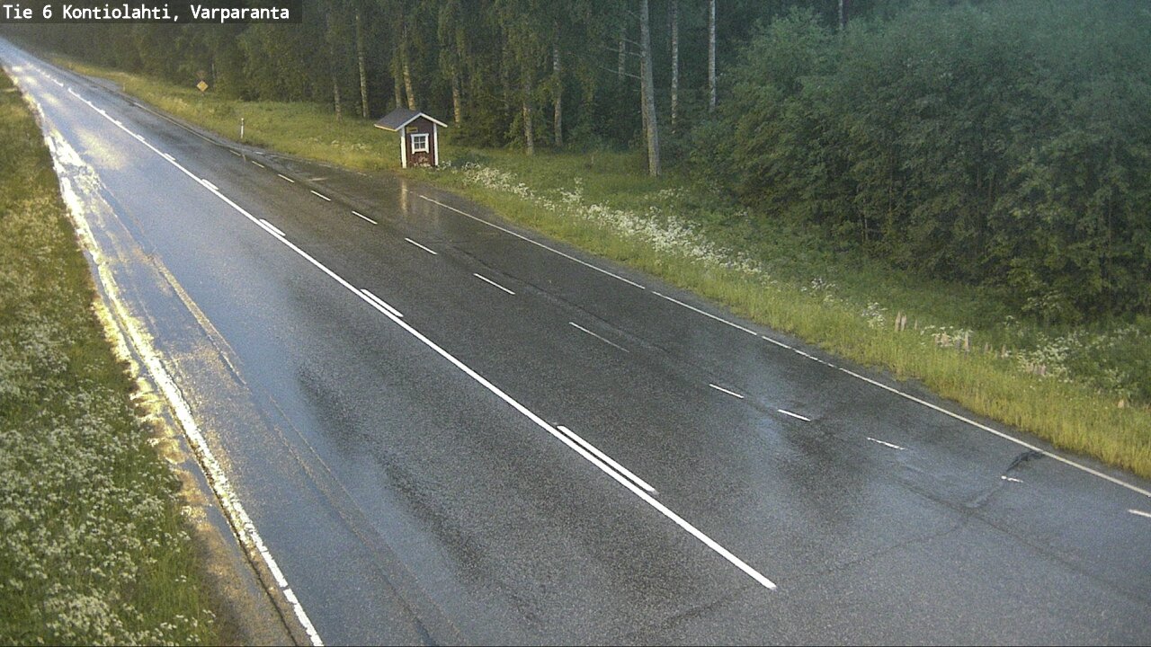 Kelikamerat Kuva Tie 6 Kontiolahti, Varpara, Kontiolahti, Pohjois-Karjala
