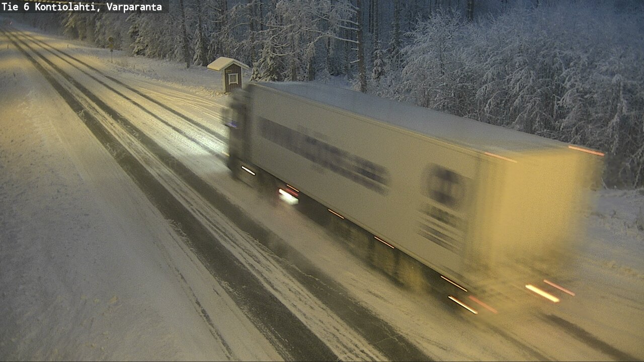 Kelikamerat Kuva Tie 6 Kontiolahti, Varpara, Kontiolahti, Pohjois-Karjala