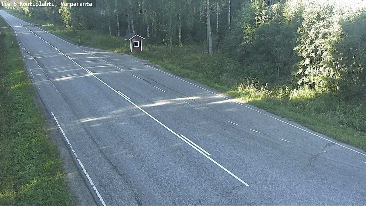 Kelikamerat Kuva Tie 6 Kontiolahti, Varpara, Kontiolahti, Pohjois-Karjala
