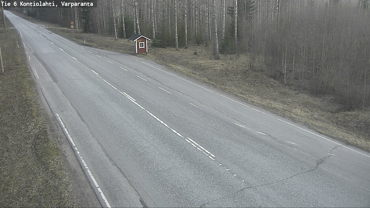 Kelikamerat Kuva Tie 6 Kontiolahti, Varpara, Kontiolahti, Pohjois-Karjala