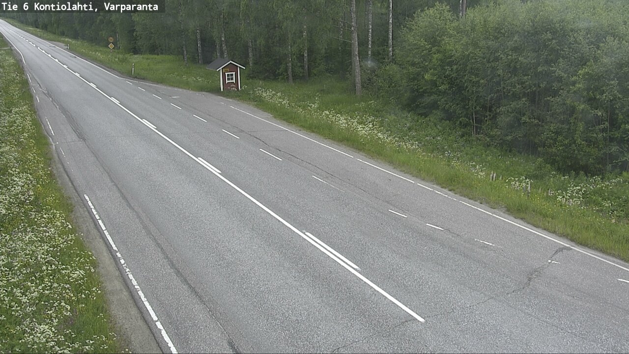 Kelikamerat Kuva Tie 6 Kontiolahti, Varpara, Kontiolahti, Pohjois-Karjala