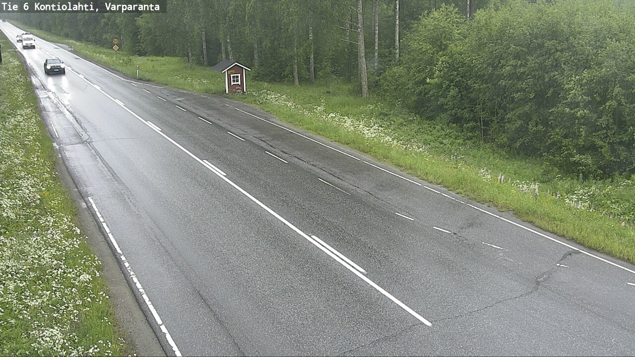 Kelikamerat Kuva Tie 6 Kontiolahti, Varpara, Kontiolahti, Pohjois-Karjala