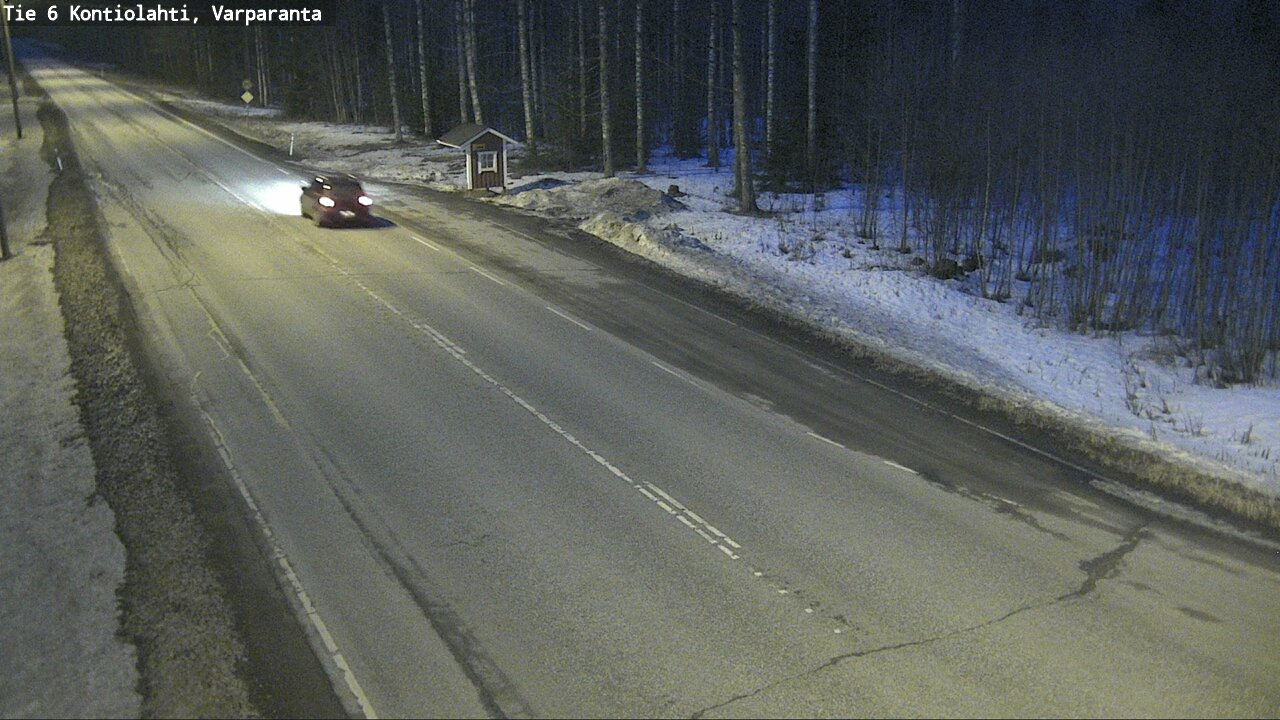 Kelikamerat Kuva Tie 6 Kontiolahti, Varpara, Kontiolahti, Pohjois-Karjala