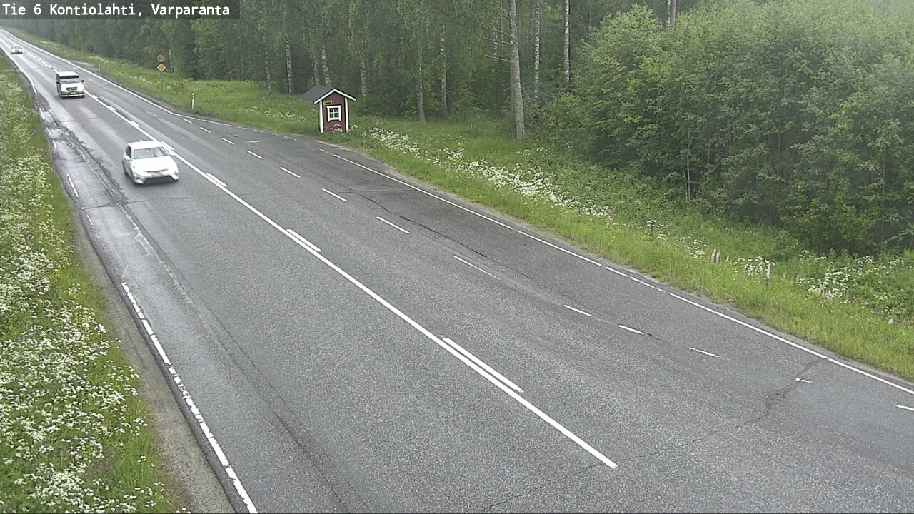 Kelikamerat Kuva Tie 6 Kontiolahti, Varpara, Kontiolahti, Pohjois-Karjala