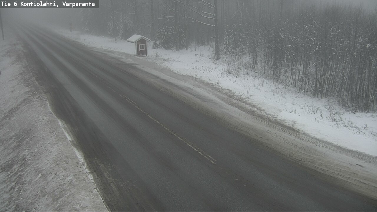 Weather Camera Image Road 6 Kontiolahti, Varparanta, Kontiolahti, Pohjois-Karjala