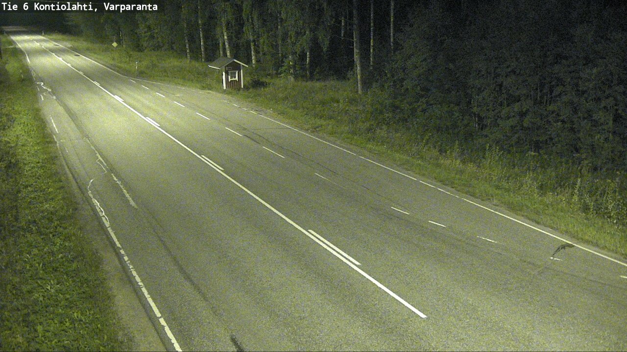 Weather Camera Image Road 6 Kontiolahti, Varparanta, Kontiolahti, Pohjois-Karjala