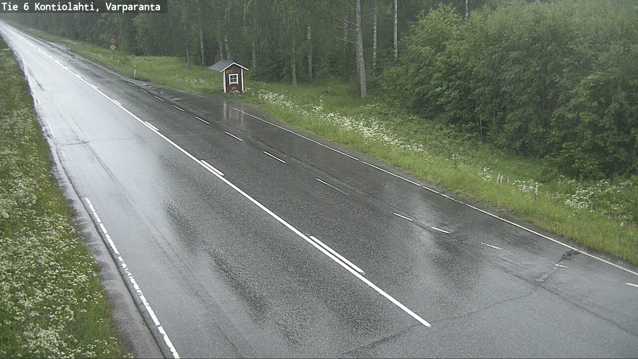Kelikamerat Kuva Tie 6 Kontiolahti, Varpara, Kontiolahti, Pohjois-Karjala