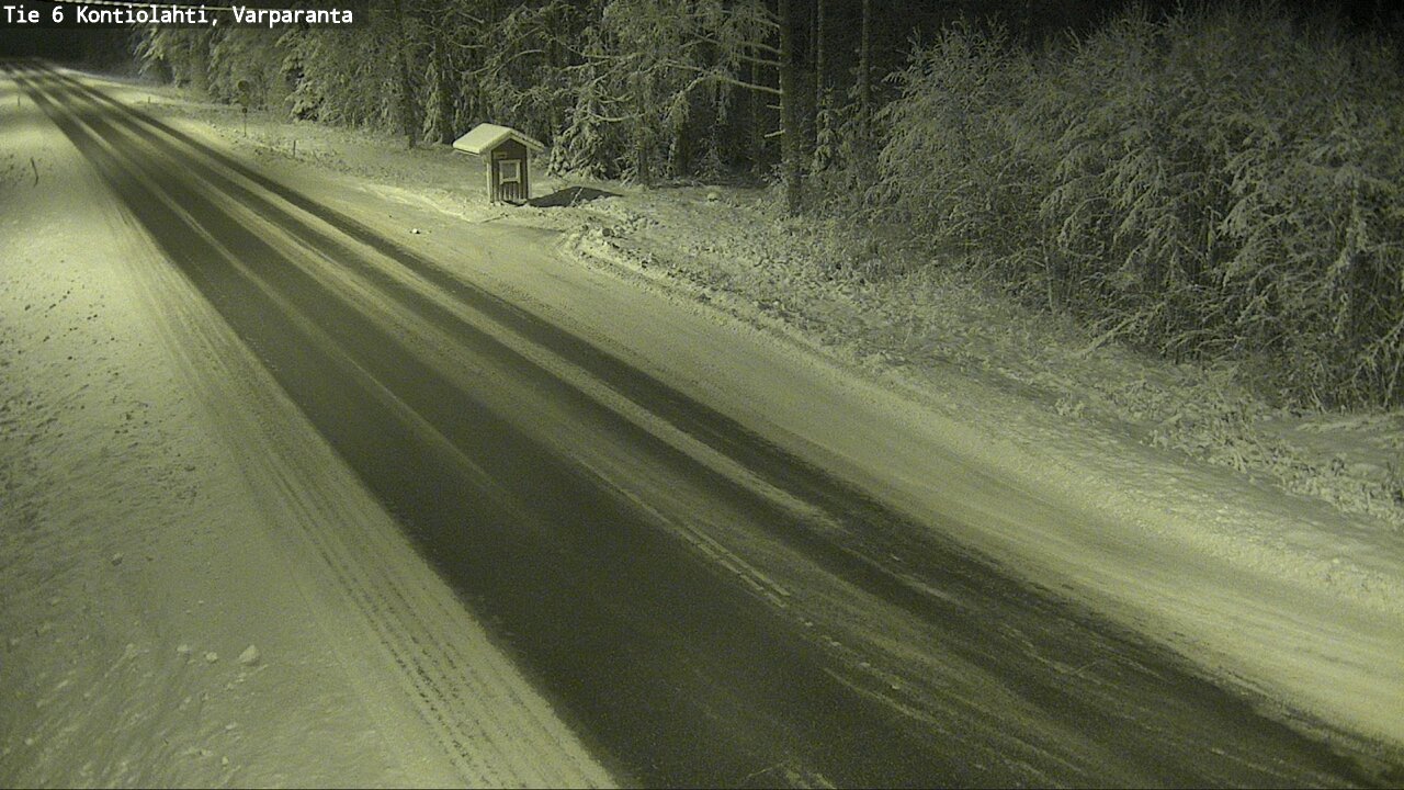 Kelikamerat Kuva Tie 6 Kontiolahti, Varpara, Kontiolahti, Pohjois-Karjala