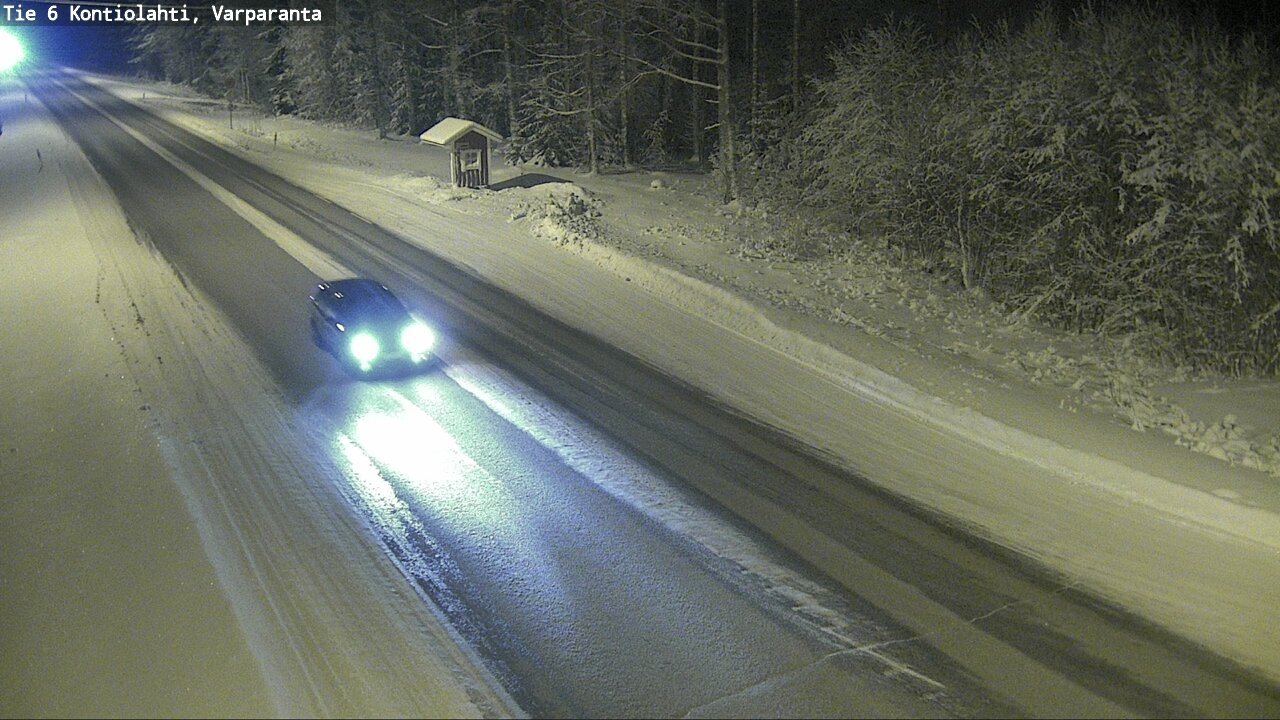 Kelikamerat Kuva Tie 6 Kontiolahti, Varpara, Kontiolahti, Pohjois-Karjala