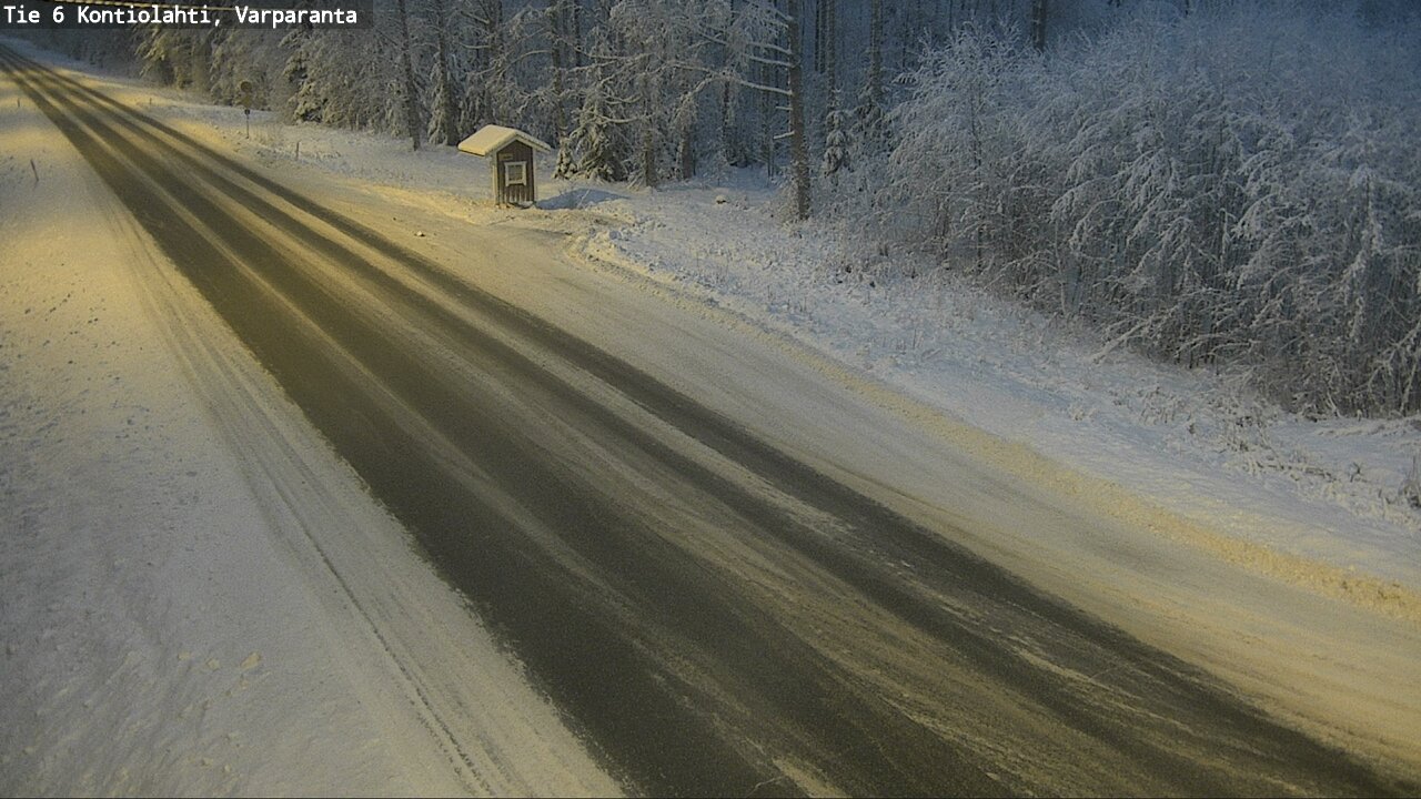 Kelikamerat Kuva Tie 6 Kontiolahti, Varpara, Kontiolahti, Pohjois-Karjala