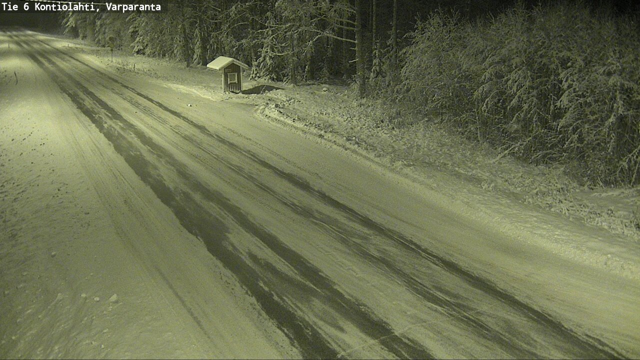Kelikamerat Kuva Tie 6 Kontiolahti, Varpara, Kontiolahti, Pohjois-Karjala