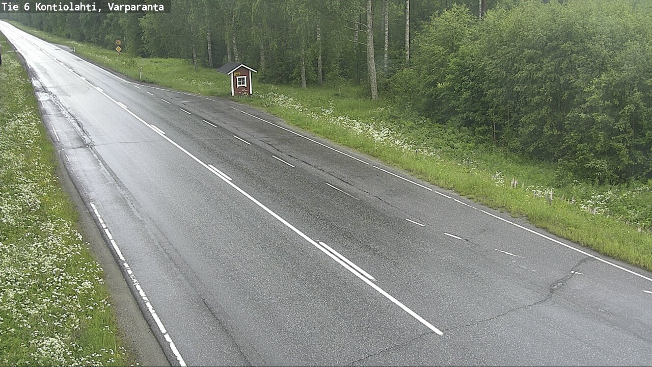 Kelikamerat Kuva Tie 6 Kontiolahti, Varpara, Kontiolahti, Pohjois-Karjala