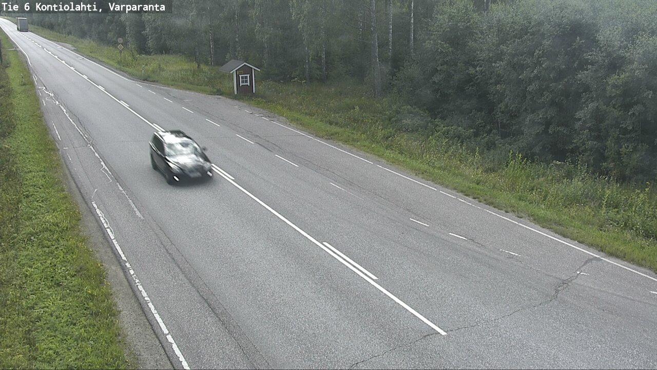 Weather Camera Image Road 6 Kontiolahti, Varparanta, Kontiolahti, Pohjois-Karjala