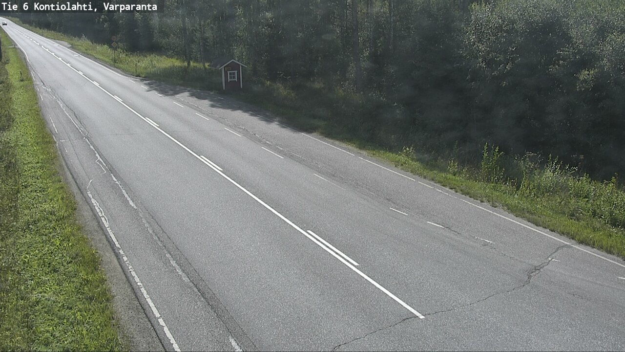 Weather Camera Image Road 6 Kontiolahti, Varparanta, Kontiolahti, Pohjois-Karjala