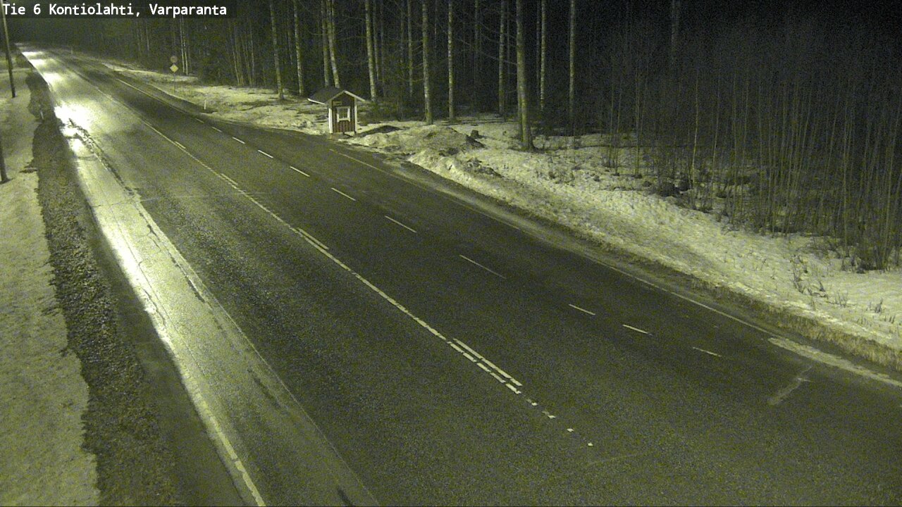 Kelikamerat Kuva Tie 6 Kontiolahti, Varpara, Kontiolahti, Pohjois-Karjala