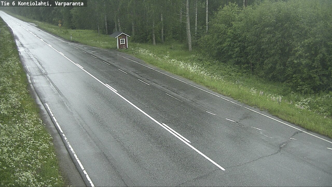 Kelikamerat Kuva Tie 6 Kontiolahti, Varpara, Kontiolahti, Pohjois-Karjala
