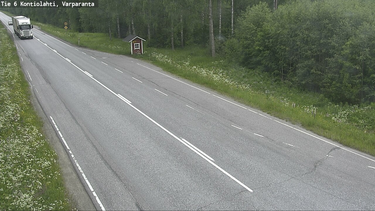 Kelikamerat Kuva Tie 6 Kontiolahti, Varpara, Kontiolahti, Pohjois-Karjala