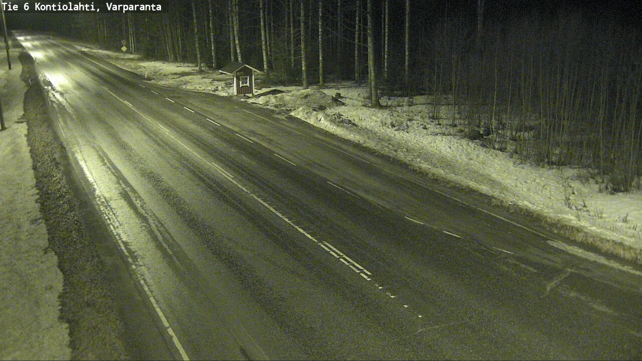 Kelikamerat Kuva Tie 6 Kontiolahti, Varpara, Kontiolahti, Pohjois-Karjala