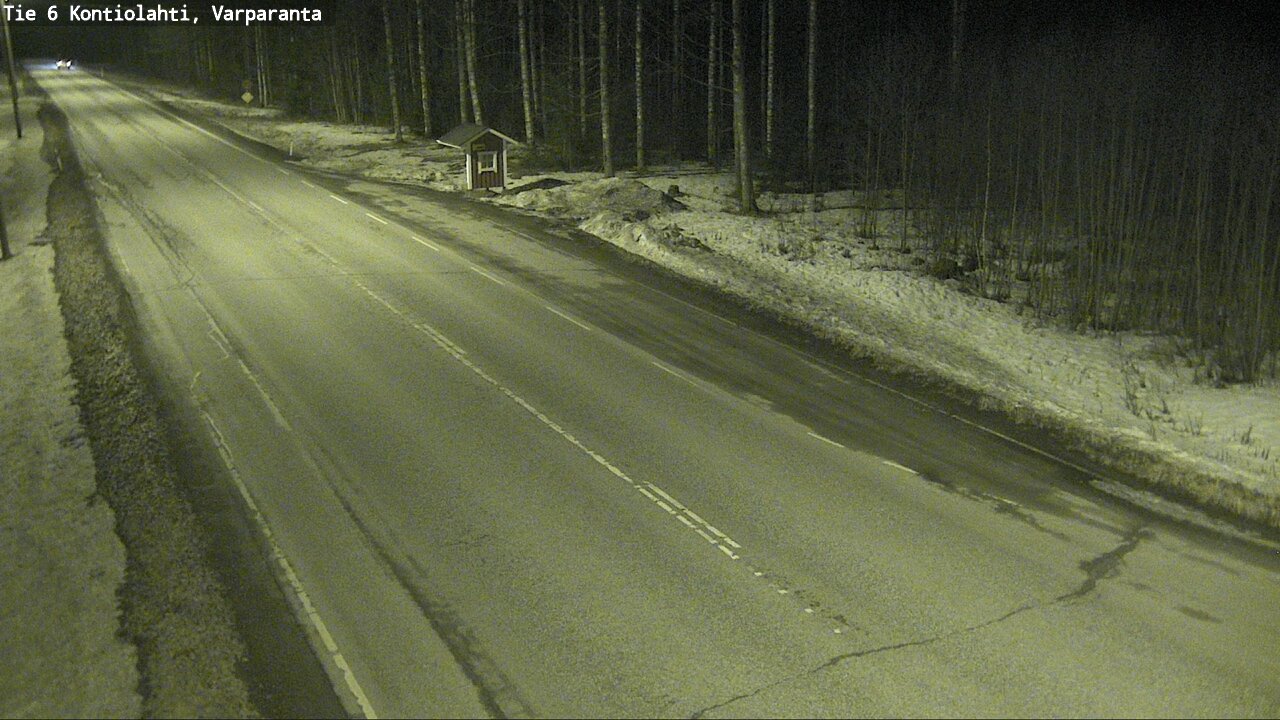 Kelikamerat Kuva Tie 6 Kontiolahti, Varpara, Kontiolahti, Pohjois-Karjala