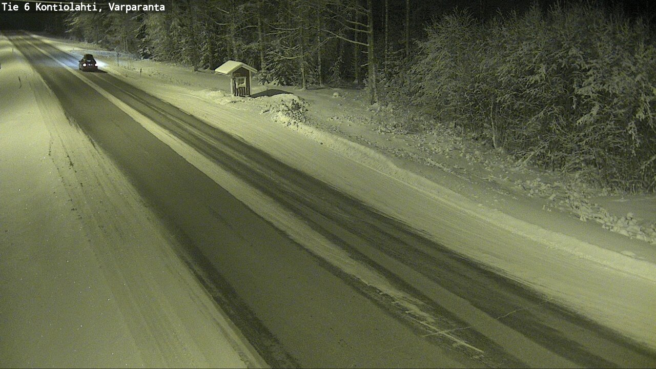 Kelikamerat Kuva Tie 6 Kontiolahti, Varpara, Kontiolahti, Pohjois-Karjala