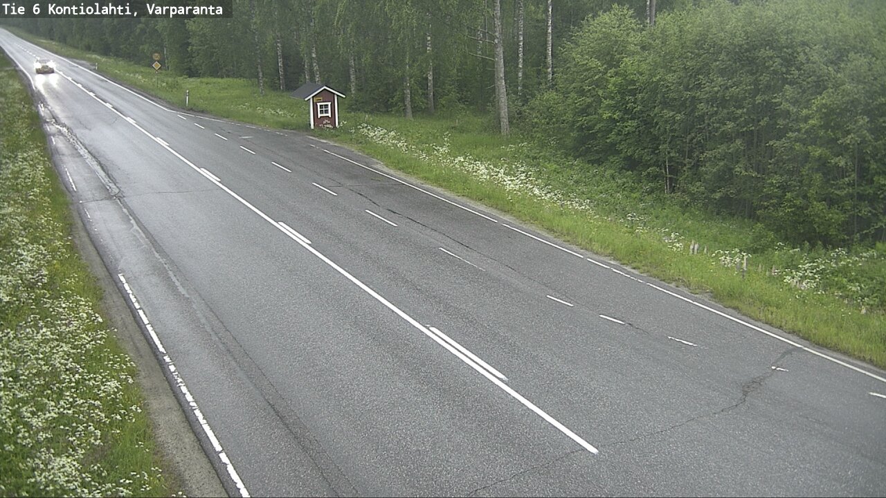 Kelikamerat Kuva Tie 6 Kontiolahti, Varpara, Kontiolahti, Pohjois-Karjala